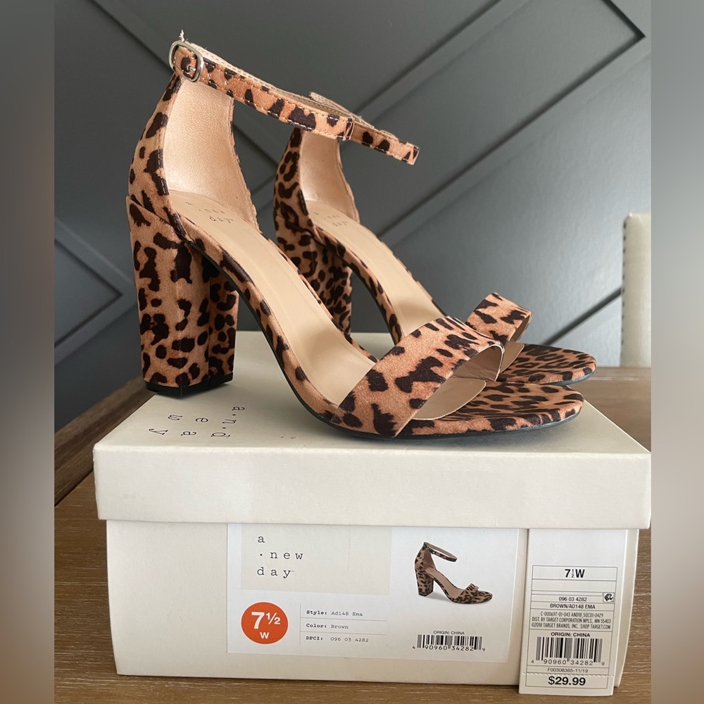 A New Day Cheetah Heels